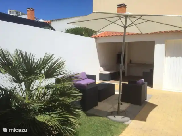 Casa sans soucis | Portugal, Costa de Prata, São Martinho do Porto - maison de vacances Jardin avec barbecue