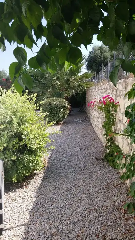 Back of the private garden.