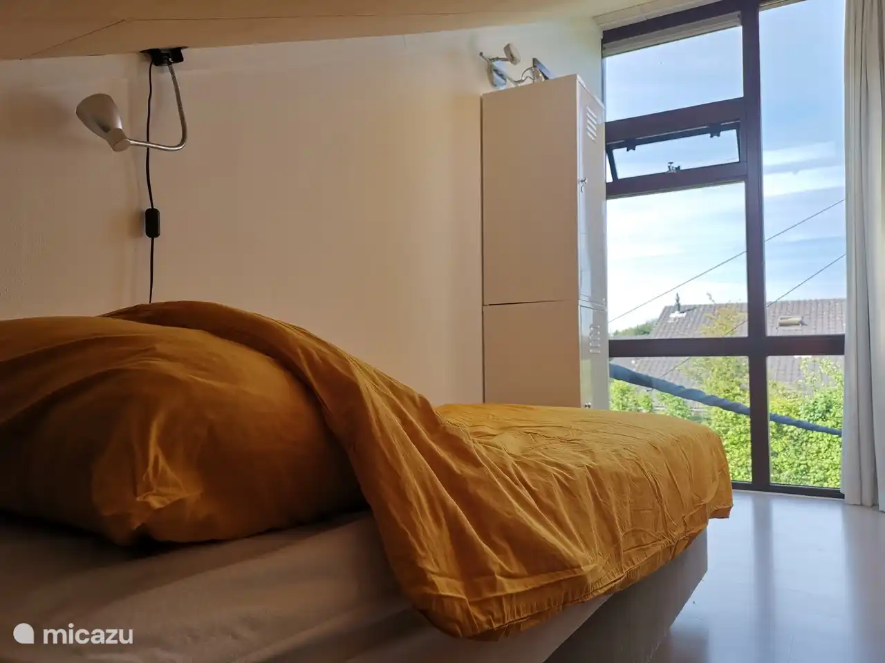 Schlafzimmer im Obergeschoss mit 2 Einzelbetten 80 x 200