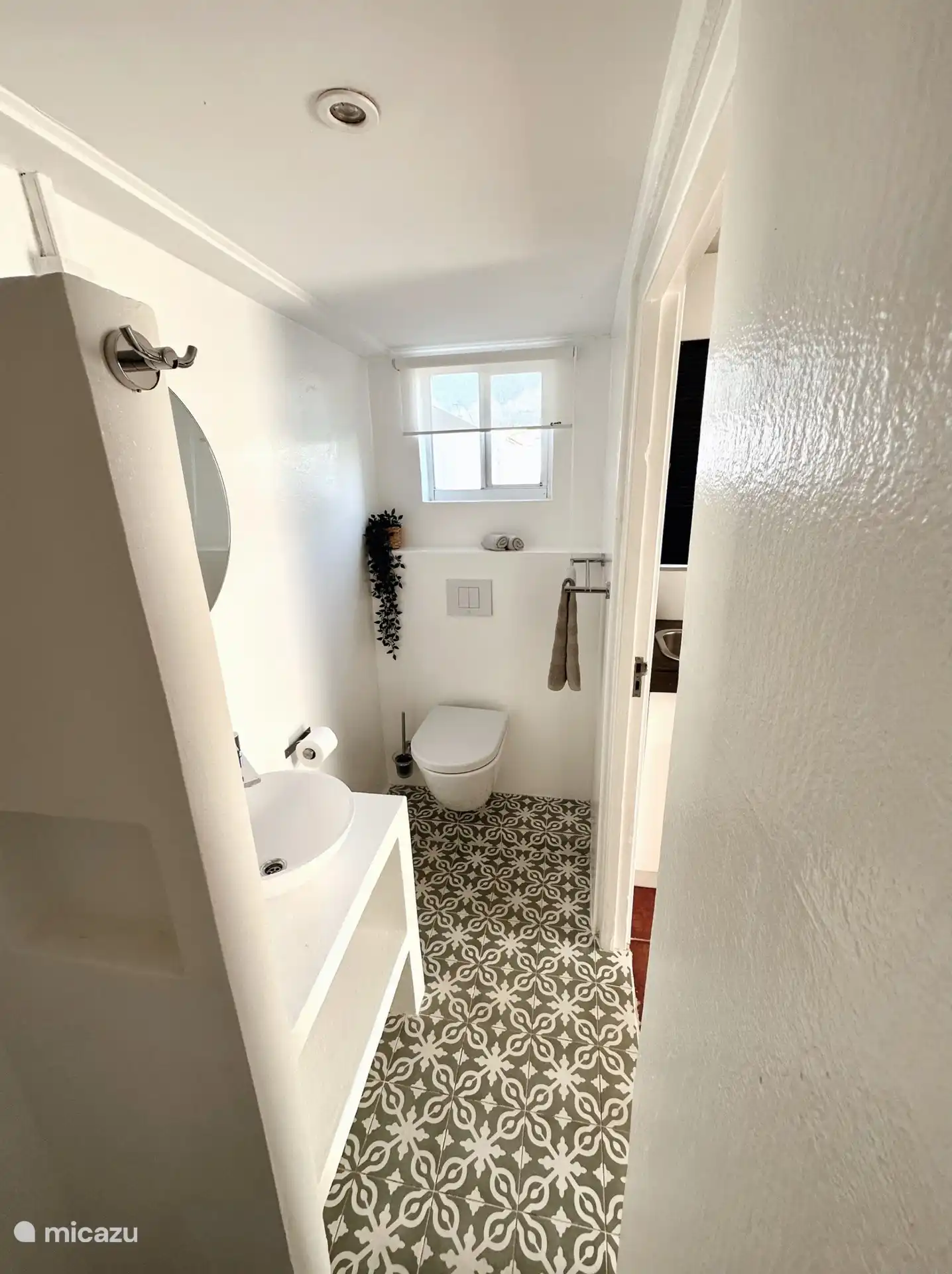 El baño del estudio.