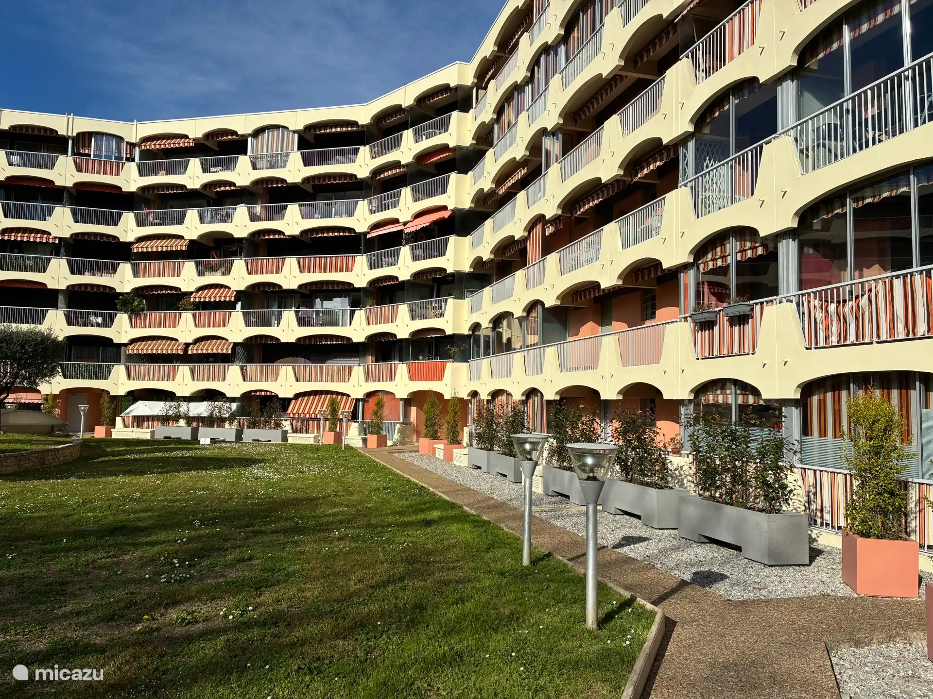 Our building seen from the front.