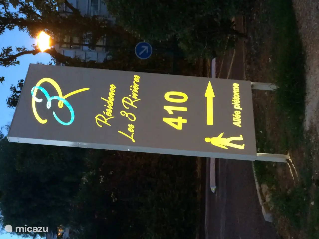 Der Haupteingang von Les Trois Rivières