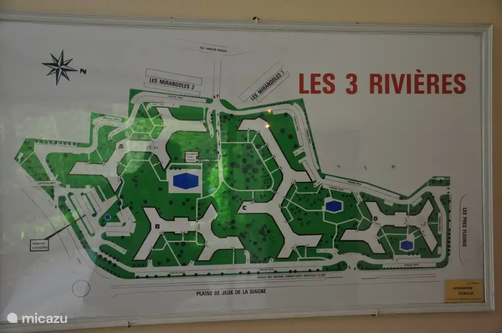 Karte von Les Trois Rivières