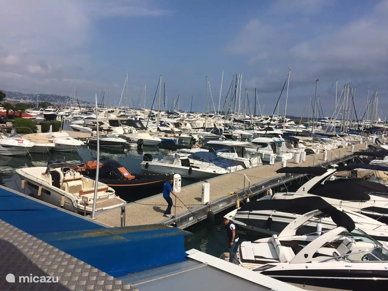 Der Yachthafen von La Napoule.