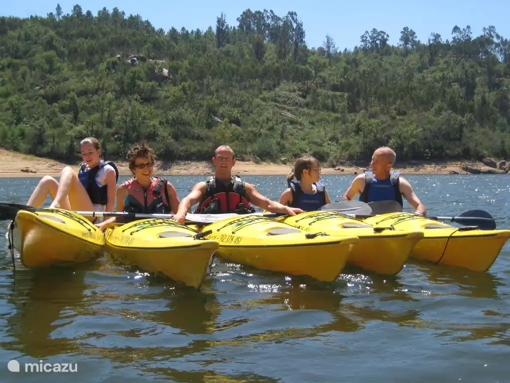 Kanoën op de Mondego