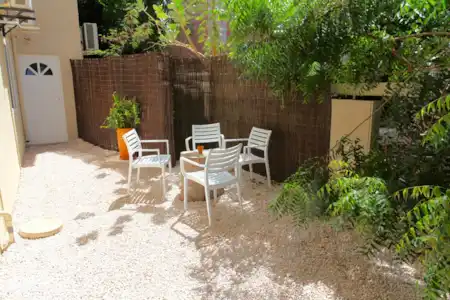 Vakantiehuis Curaçao, Banda Ariba (oost), Cas Grandi appartement beleef Curaçao appartementen A3 Buitenzitje