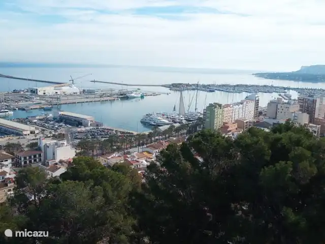 El Sol Blanco huren in Spanje, Costa Blanca, Rafol d' Almunia - villa uitzicht op haven Denia