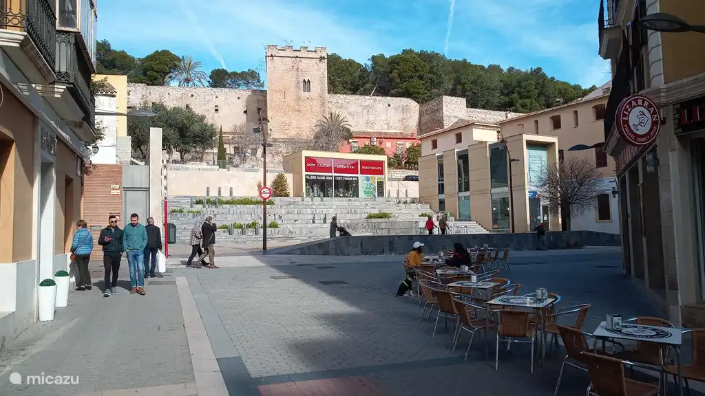 historische Burg von Denia