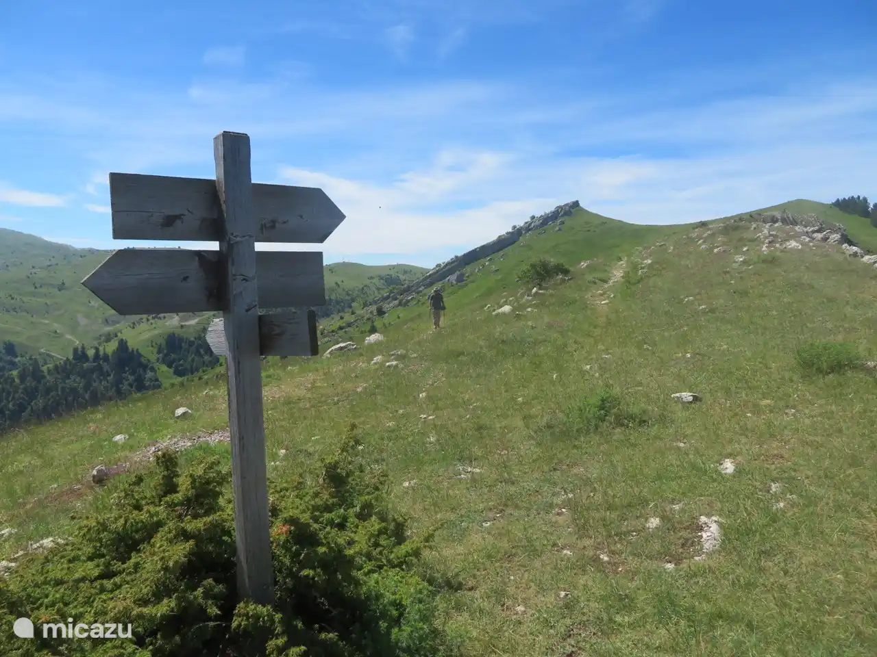 Gehen Sie vom Haus aus
