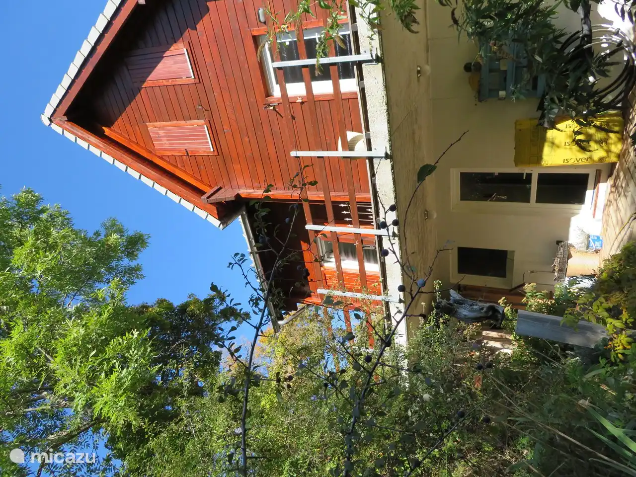 Die Haustür vom „Garten“