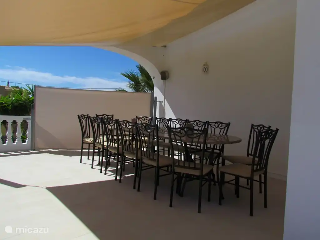 Outside dining area 1st floor