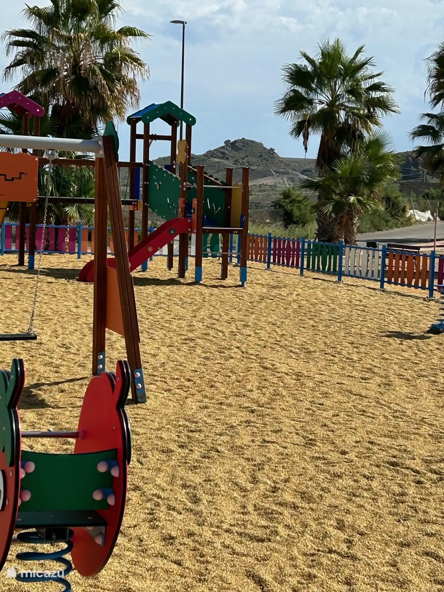 Playground in the neighborhood 50 meters from our house