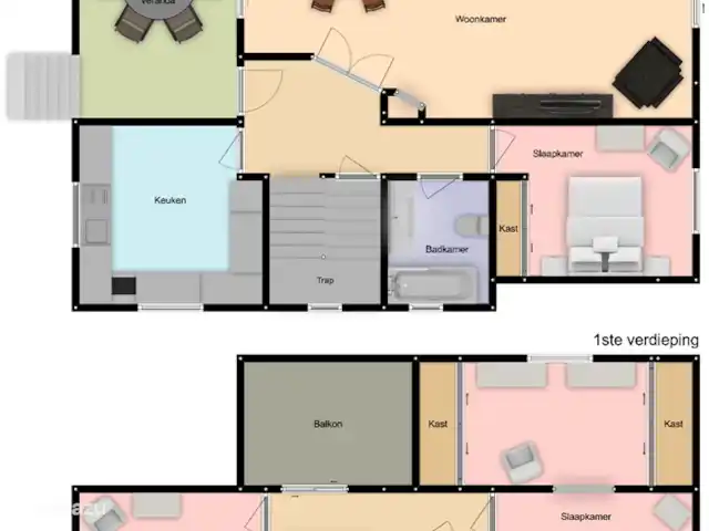 Sierra Vista | Espagne, Costa de Almeria, Vera-Plage - villa Le plan d'étage de notre maison