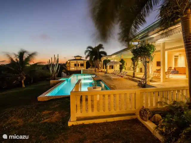 Villa Libre Curacao | Curaçao, Banda Ariba (est), Jan Thiel - villa Villa Libre au coucher du soleil