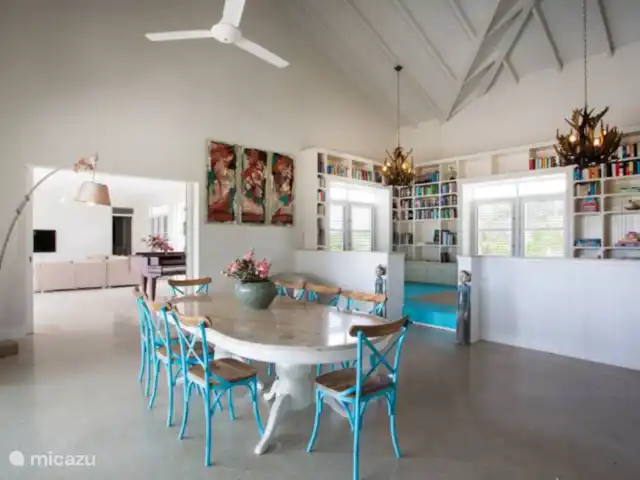 Villa Libre Curacao | Curaçao, Banda Ariba (est), Jan Thiel - villa Bibliothèque