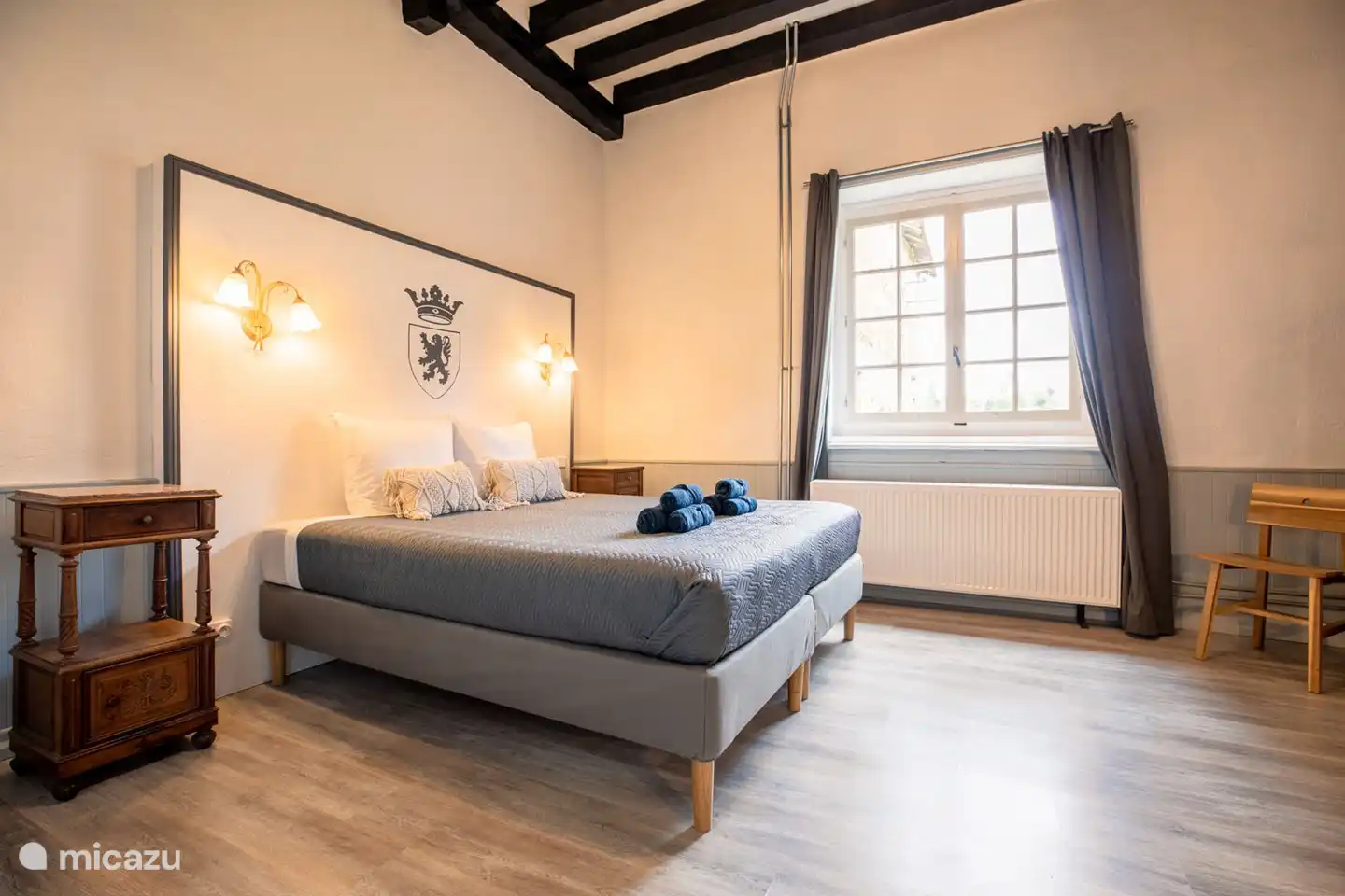 Erdgeschoss, Schlafzimmer für 3 Personen Chateau de Bonneval