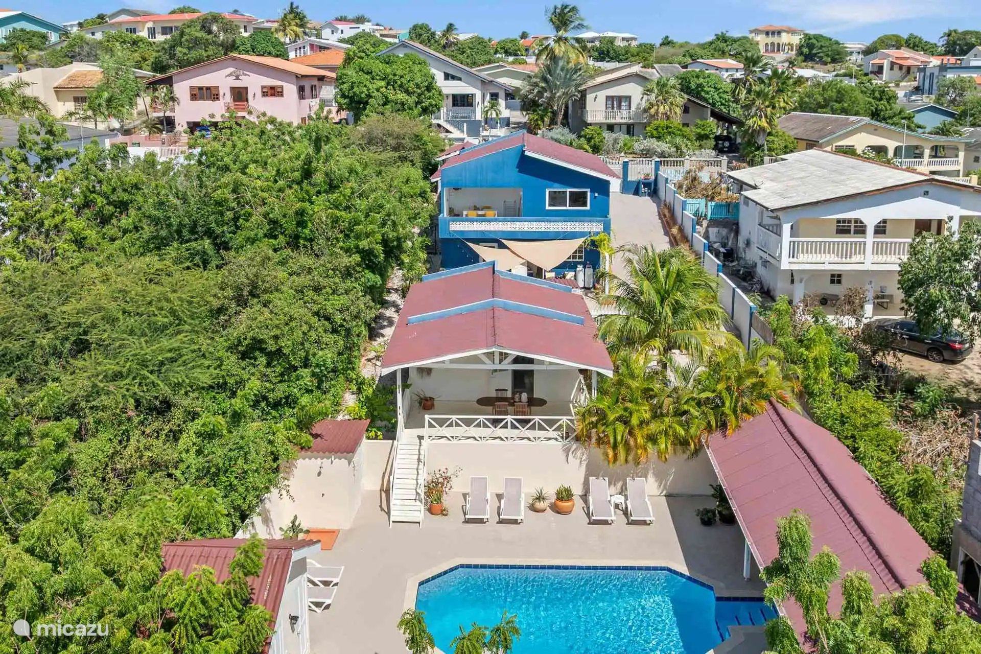 Bovenaanzicht resort