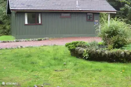 Vakantiehuis Groot-Brittannië, Schotland – vakantiehuis Heron Heron is in 2018 groen geverfd.