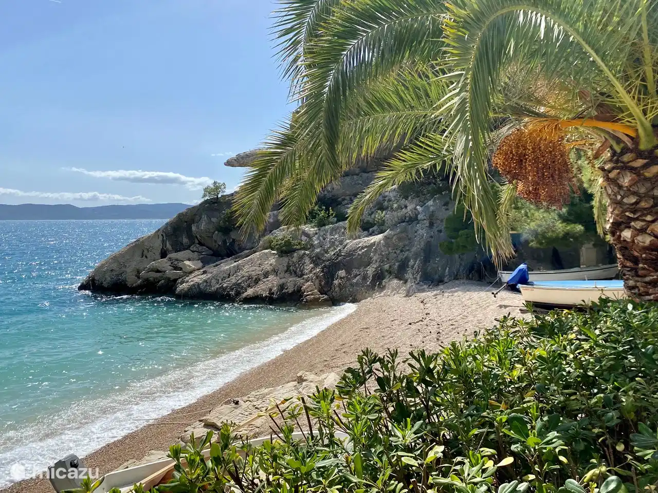 Pequeñas playas paradisíacas de la zona.