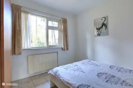 Vakantiehuis Nederland, Drenthe, Meppen bungalow Huisdiervriendelijk Vakantiehuis Slaapkamer met 2 pers.bed