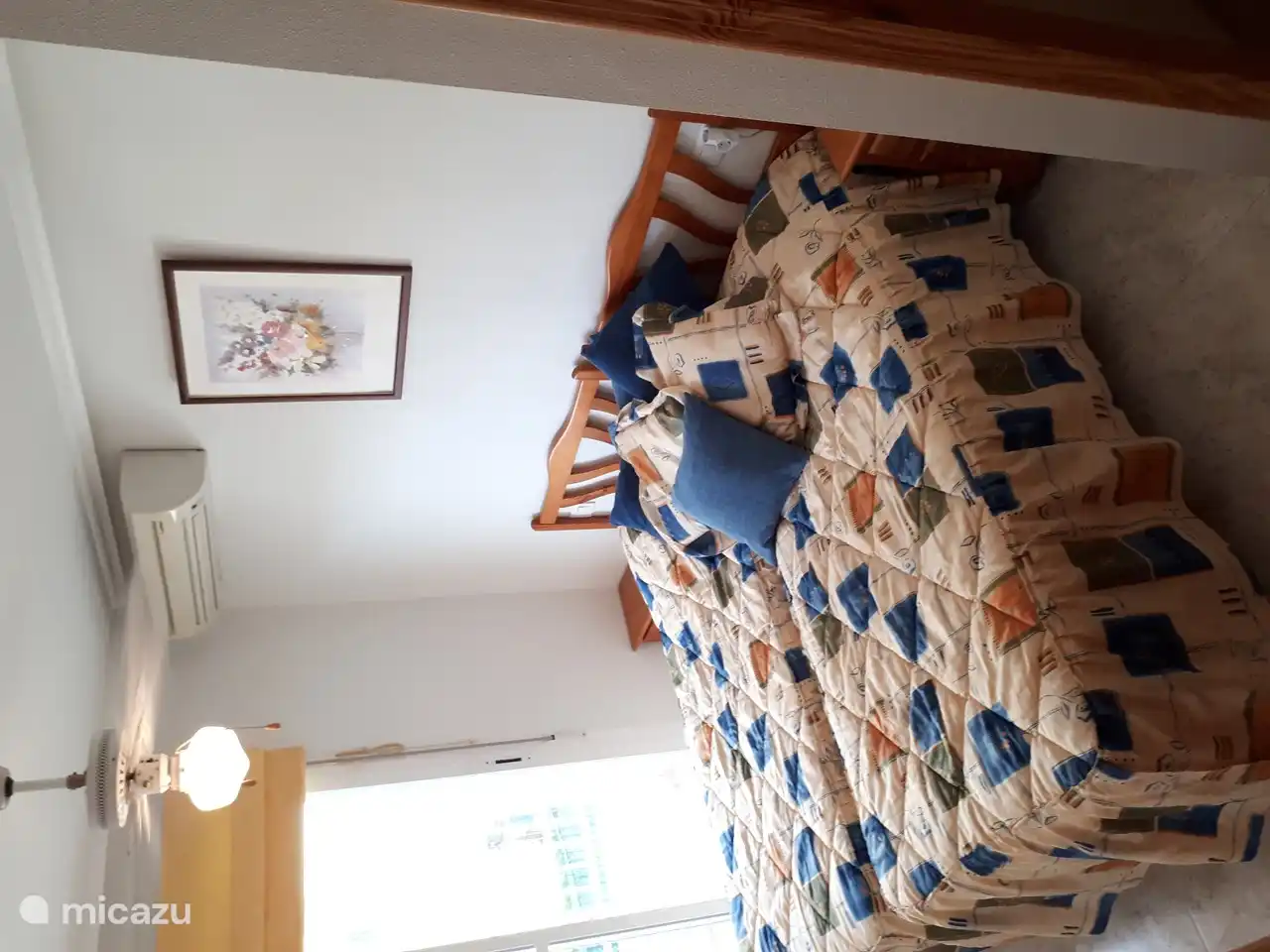 Air conditioning and fan for warm nights.