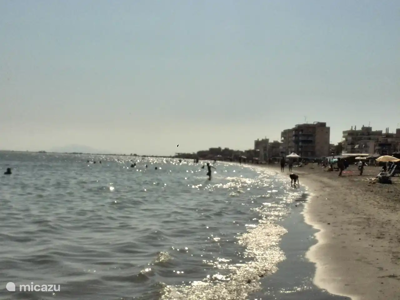 The Gran Playa beach in the evening sun