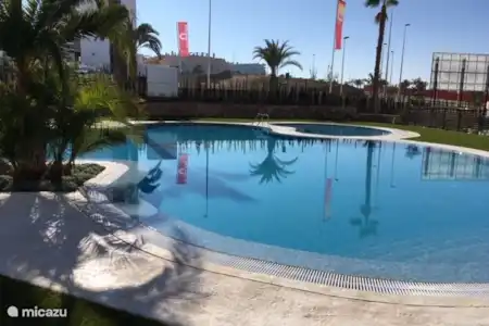 Vakantiehuis Spanje, Costa Blanca, Los Arenales Del Sol appartement Rosa zwembad