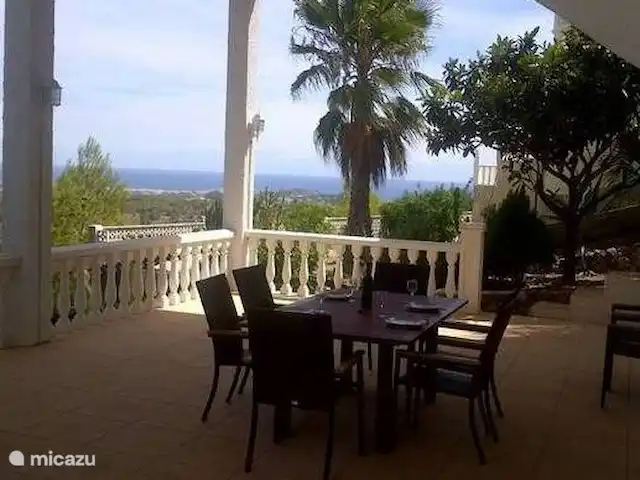 Villa Santorin, Costa Blanca | Espagne, Costa Blanca, La Nucia - villa Terrasse inférieure de 60 m2 avec vue mer