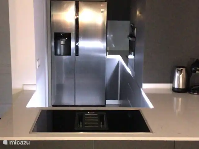 Villa Santorin, Costa Blanca | Espagne, Costa Blanca, La Nucia - villa Cuisine moderne avec grand frigo américain avec distributeur de glaçons