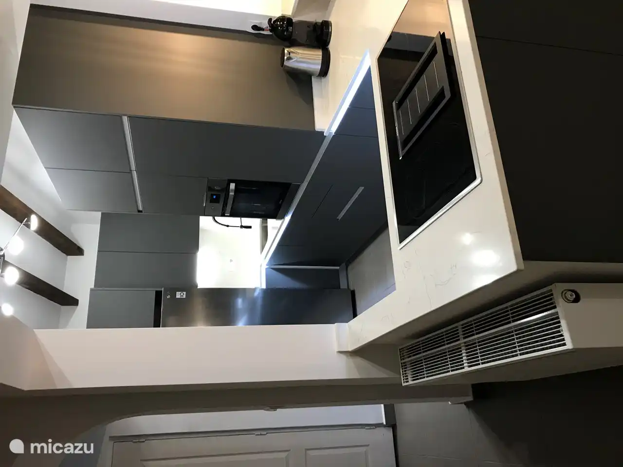 built-in oven and microwave