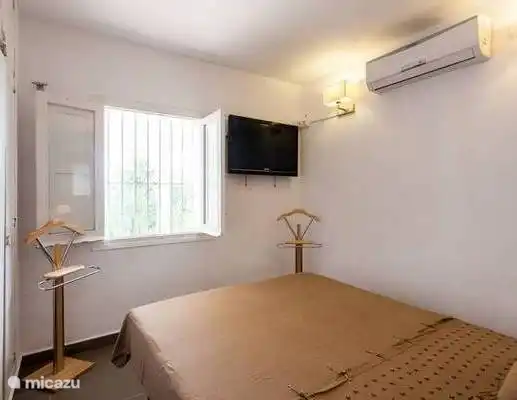 Master bedroom with air conditioning