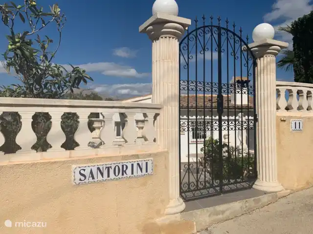 Villa Santorin, Costa Blanca | Espagne, Costa Blanca, La Nucia - villa Porte d'entrée Villa Santorini