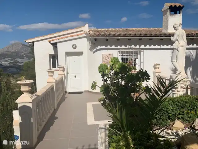 Villa Santorin, Costa Blanca | Espagne, Costa Blanca, La Nucia - villa Porte d'entrée avec terrasse (30 m2).