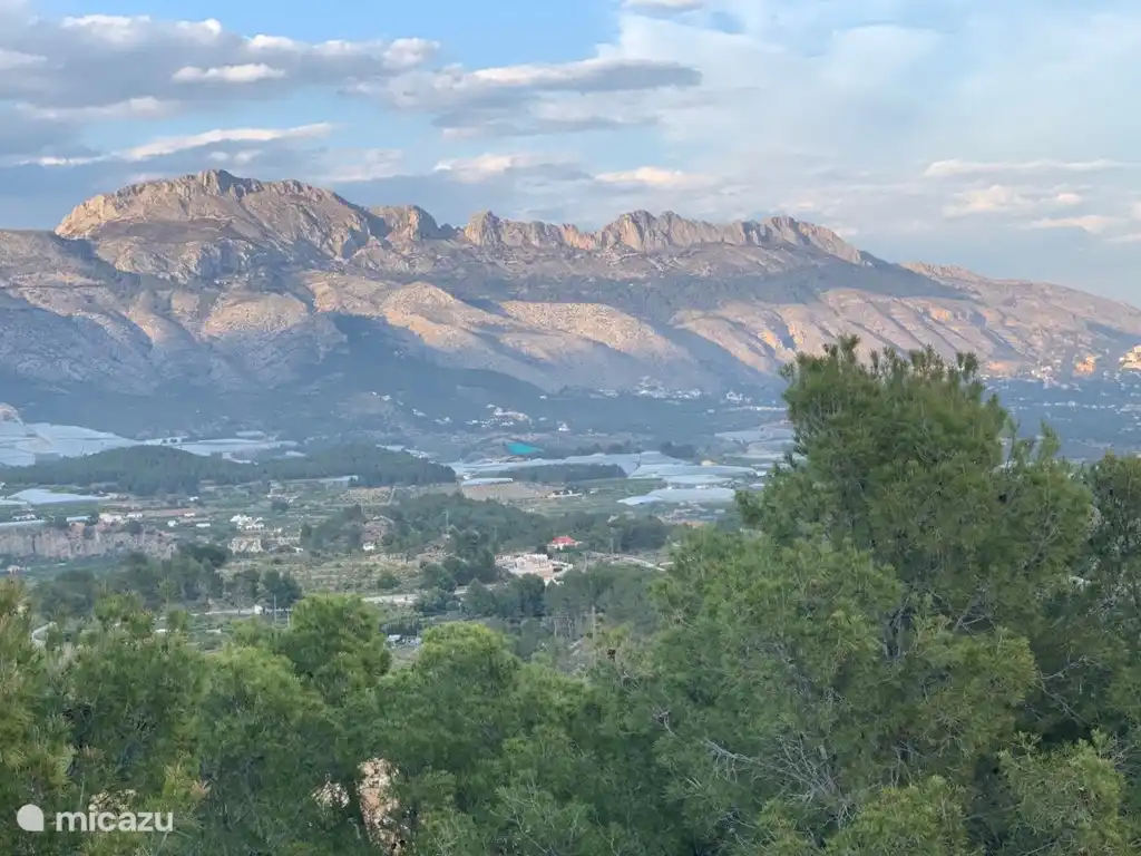 Breathtaking views from the sun terrace.