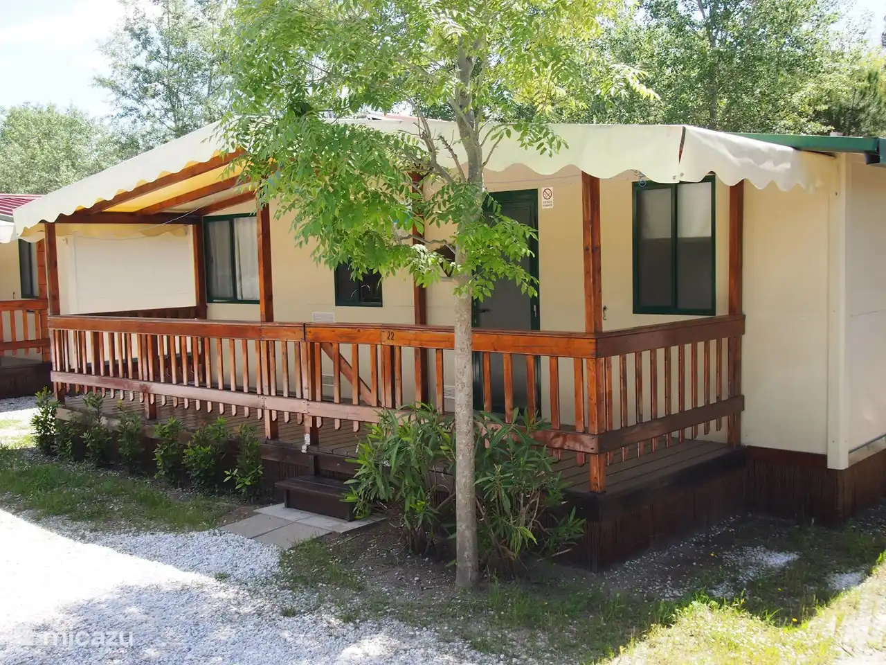 Camping familiar en casa móvil junto al mar en Italia, Toscana, Viareggio - casa vacacional