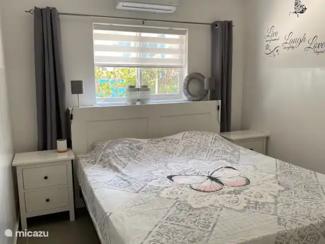 Location de Vacances Curaçao, Banda Abou (ouest), Fontein, villa - Villa Paradis Chambre à coucher avec garde-robe