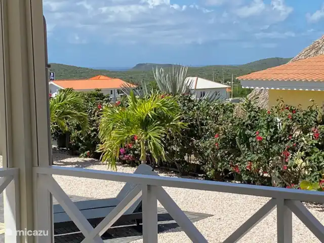 Location de Vacances Curaçao, Banda Abou (ouest), Fontein, villa - Villa Paradis Vue sur la mer depuis la véranda