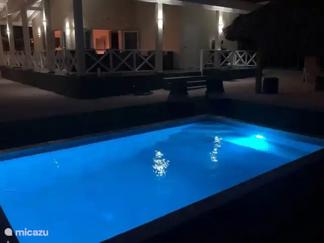 Location de Vacances Curaçao, Banda Abou (ouest), Fontein, villa - Villa Paradis Piscine avec toutes sortes de couleurs
