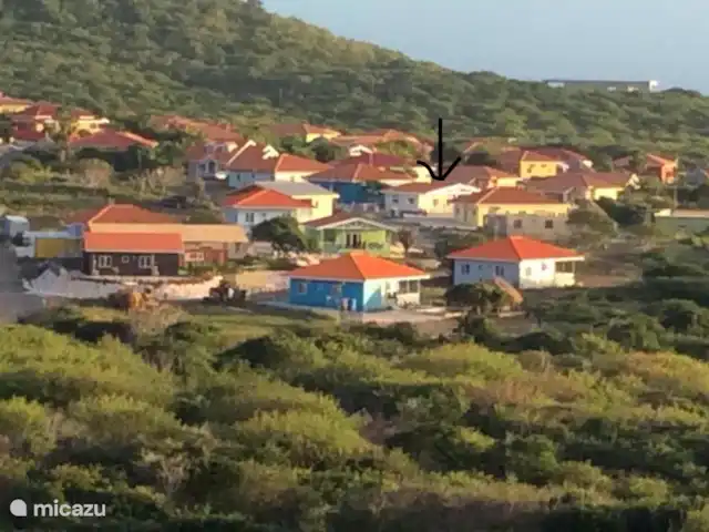 Location de Vacances Curaçao, Banda Abou (ouest), Fontein, villa - Villa Paradis Plan de Villa Paradiso montrant la Villa Paradiso