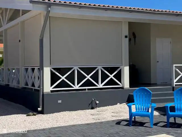 Location de Vacances Curaçao, Banda Abou (ouest), Fontein, villa - Villa Paradis Arrière maison avec paravents