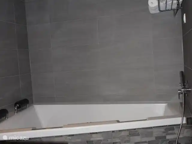 Sous le Toit du Brabant | Pays-Bas, Brabant-Septentrional, Mierlo - bungalow Baignoire pour 2 personnes, double vasque avec placard et douche à l’italienne séparée
