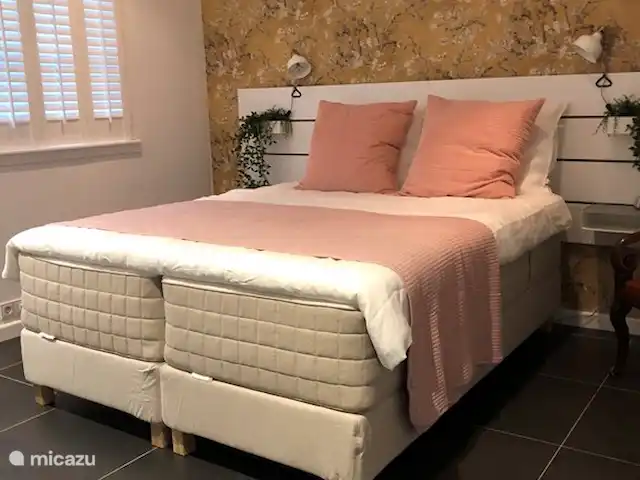 Sous le Toit du Brabant | Pays-Bas, Brabant-Septentrional, Mierlo - bungalow Chambre du bas, sommier à ressorts