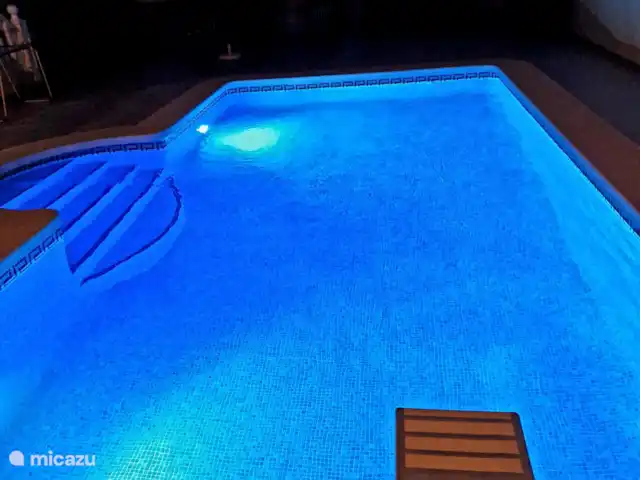 Villa Casa Benimar Rojales en España, Costa Blanca, Rojales  - villa Piscina con trampolín. ¡Románticamente iluminado cuando oscurece!