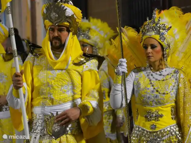 Villa Casa Benimar Rojales en España, Costa Blanca, Rojales  - villa Visite las tradicionales FIESTAS españolas en las inmediaciones y sorpréndase con los increíbles disfraces y el esplendor.
