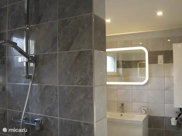 gîte / cottage huren in Tsjechië, Liberec, Levousy – Cottage Levousy Badkamer met inloopdouche