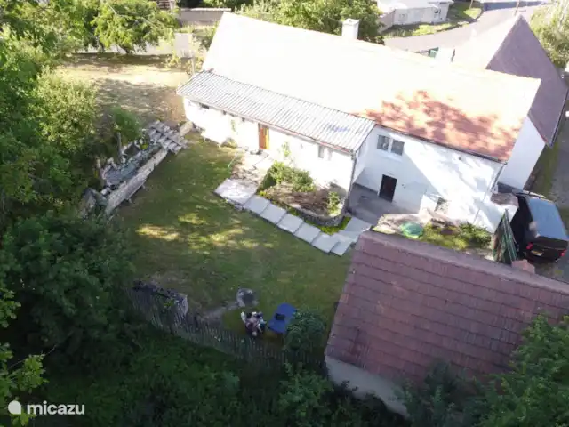 gîte / cottage huren in Tsjechië, Liberec, Levousy – Cottage Levousy Luchtfoto van ons vakantiehuis
