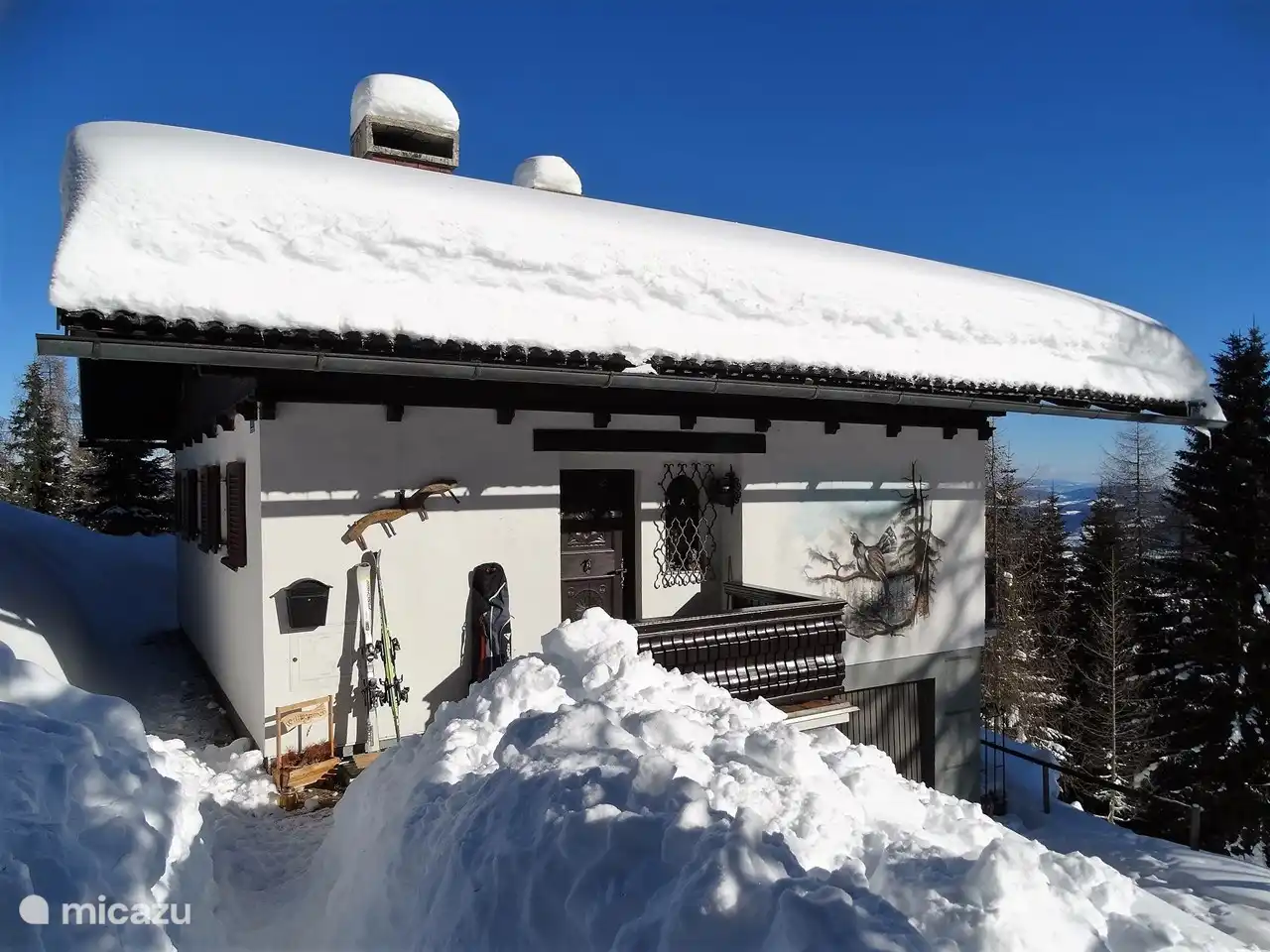 Lotte in Österreich, Kärnten, Hochrindl - chalet