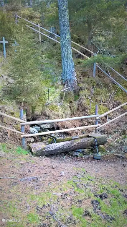 Ursula Quelle, ein schöner Spaziergang direkt von unserem Chalet