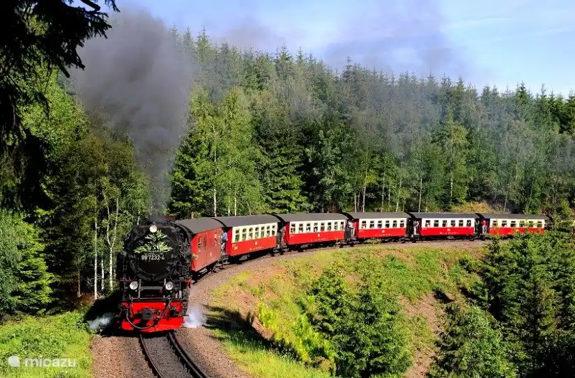 Steam train to top Brockenberg