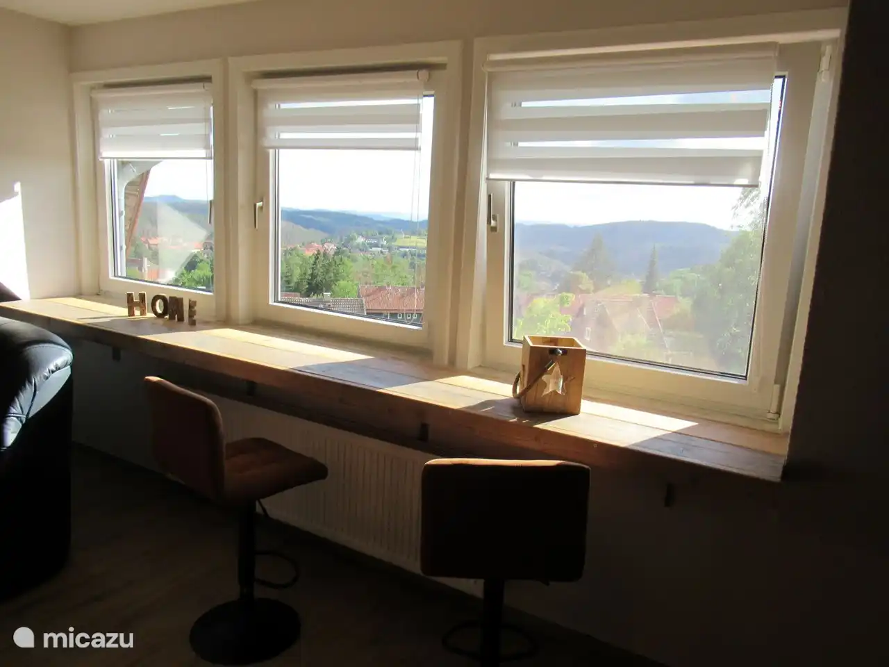 View from the living room.